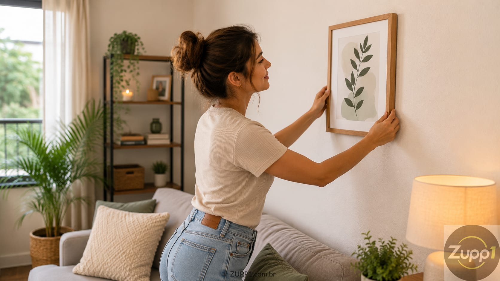 Ideias de decoração reversível para uma casa alugada