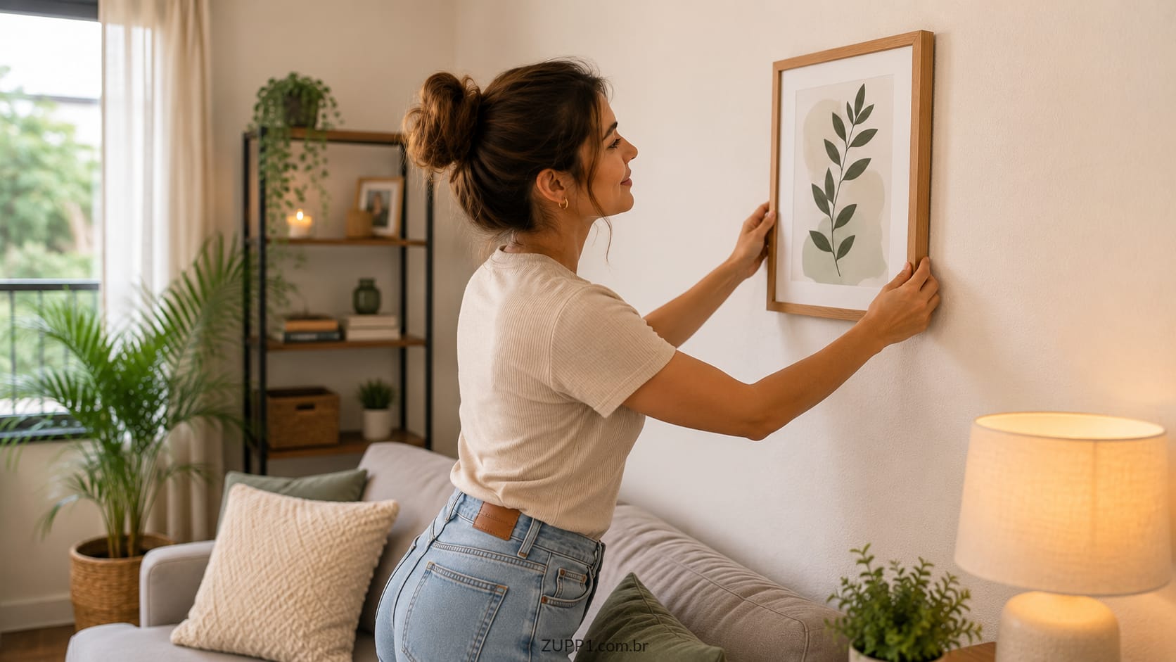 Ideias de decoração reversível para uma casa alugada